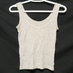 Casual Ribbed Tank Top | Size 8 | Pure Cotton